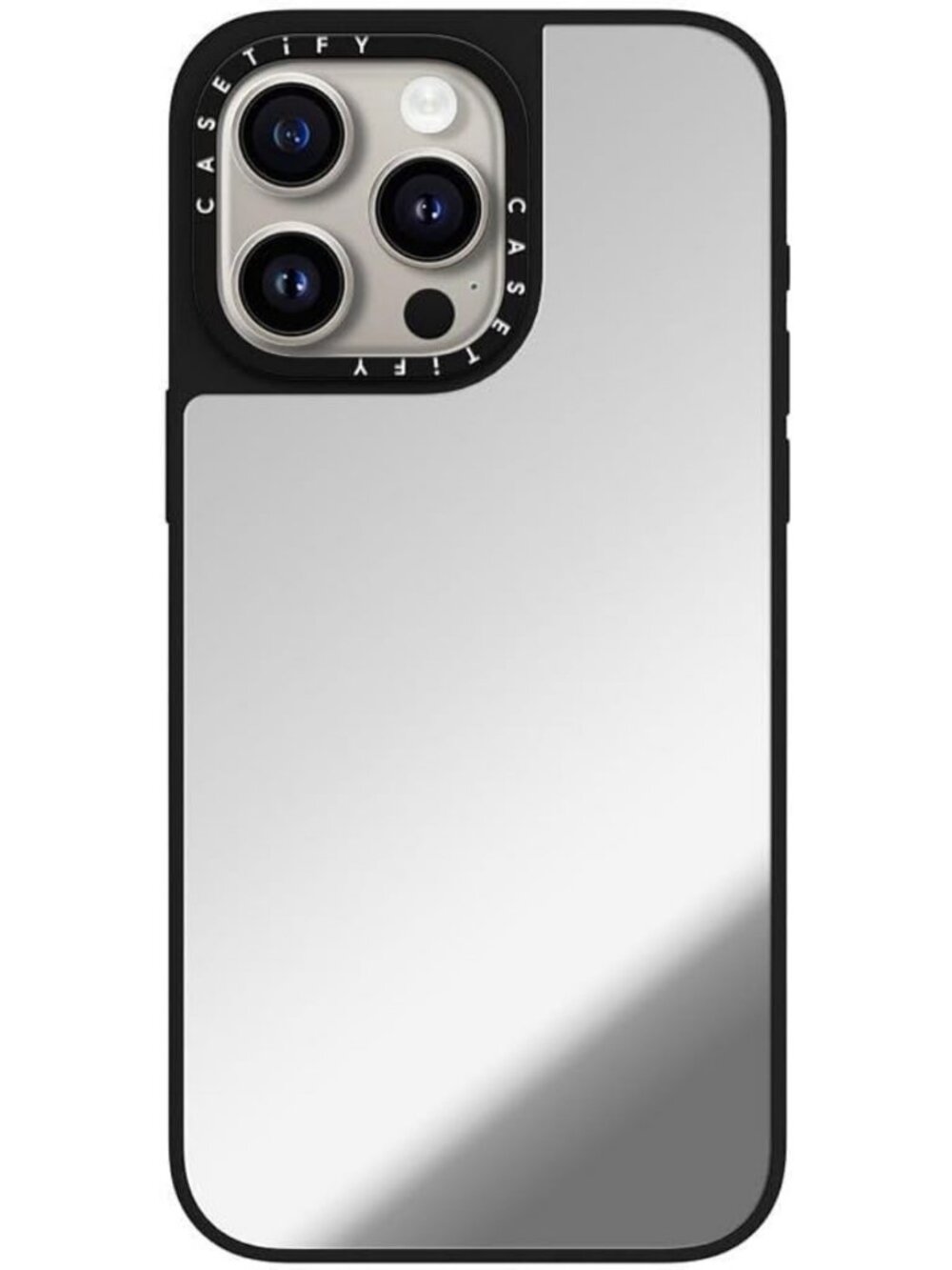 Stylish iPhone 15 Pro Max Case - Mirror Finish, MagSafe Compatible, Durable